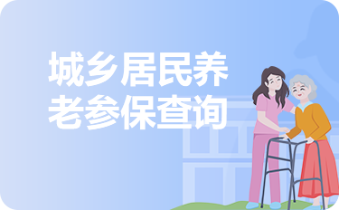 城鄉居民養老參保查詢